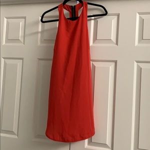 Razor Back Red Dress